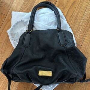 Marc Jacobs Leather Shoulder Satchel Handbag